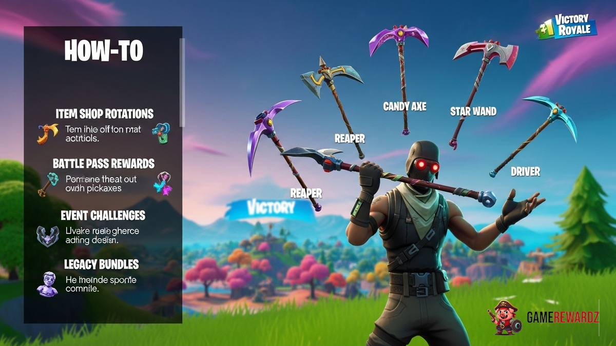 Fortnite How to Get Rare Pickaxes